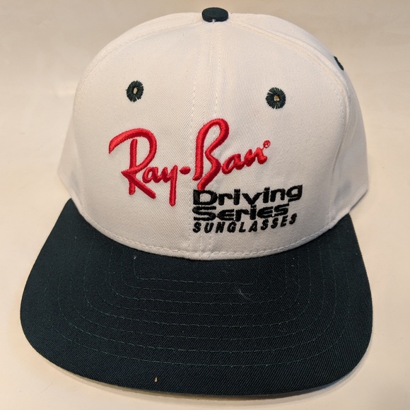 Original Vintage RayBan Driving Series New Era Cap - Picture 1 of 3